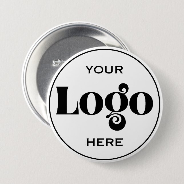 Design Your Own Custom Logo  Button (Front & Back)