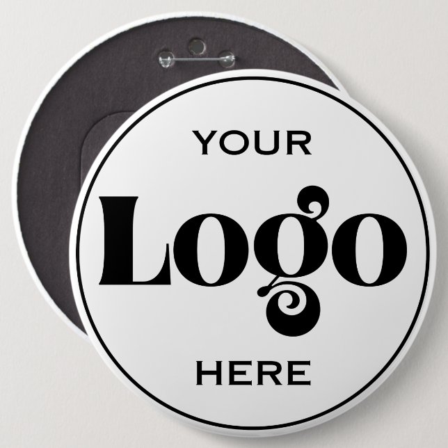 Design Your Own Custom Logo  Button (Front & Back)