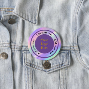 Design Your Own Custom Modern Logo Business Button
