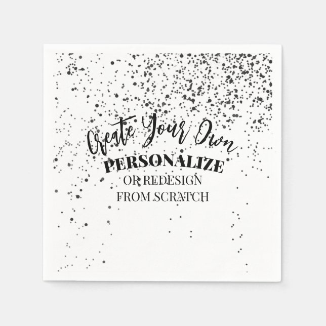 Design Your Own Custom Napkins (Front)