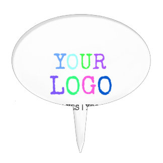 Design Your Own Custom Personalized Logo Cake Topper