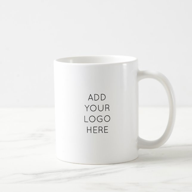 Design Your Own Custom Personalized Logo Image Coffee Mug (Right)