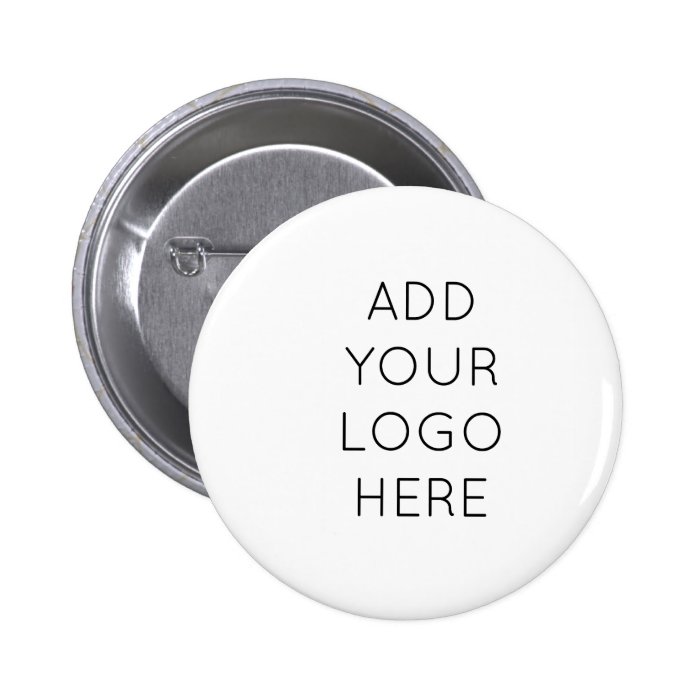 Design Your Own Custom Personalized Logo Image Pinback Button Zazzle