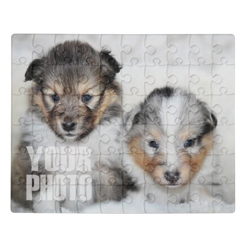 Design Your Own Custom Pet Photo 10x8 Acrylic Jigsaw Puzzle