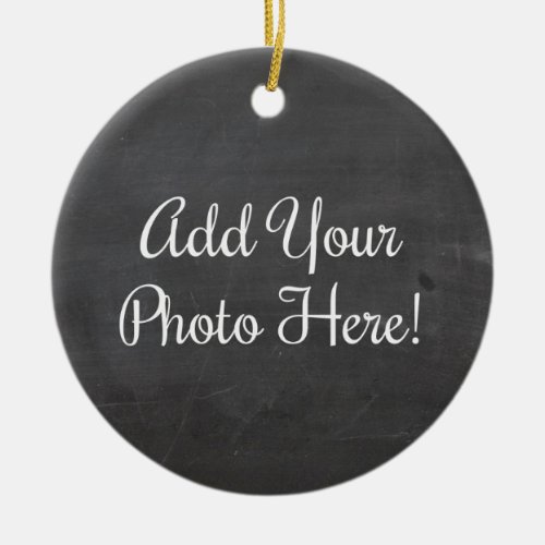 Design Your Own Custom Photo Ceramic Ornament