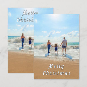 Design Your own Custom Photo Christmas Card