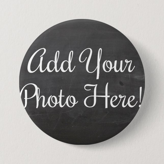Design Your Own Custom Photo Pinback Button (Front)