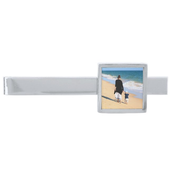 Design Your Own Custom Photo Tie Bar (Front)