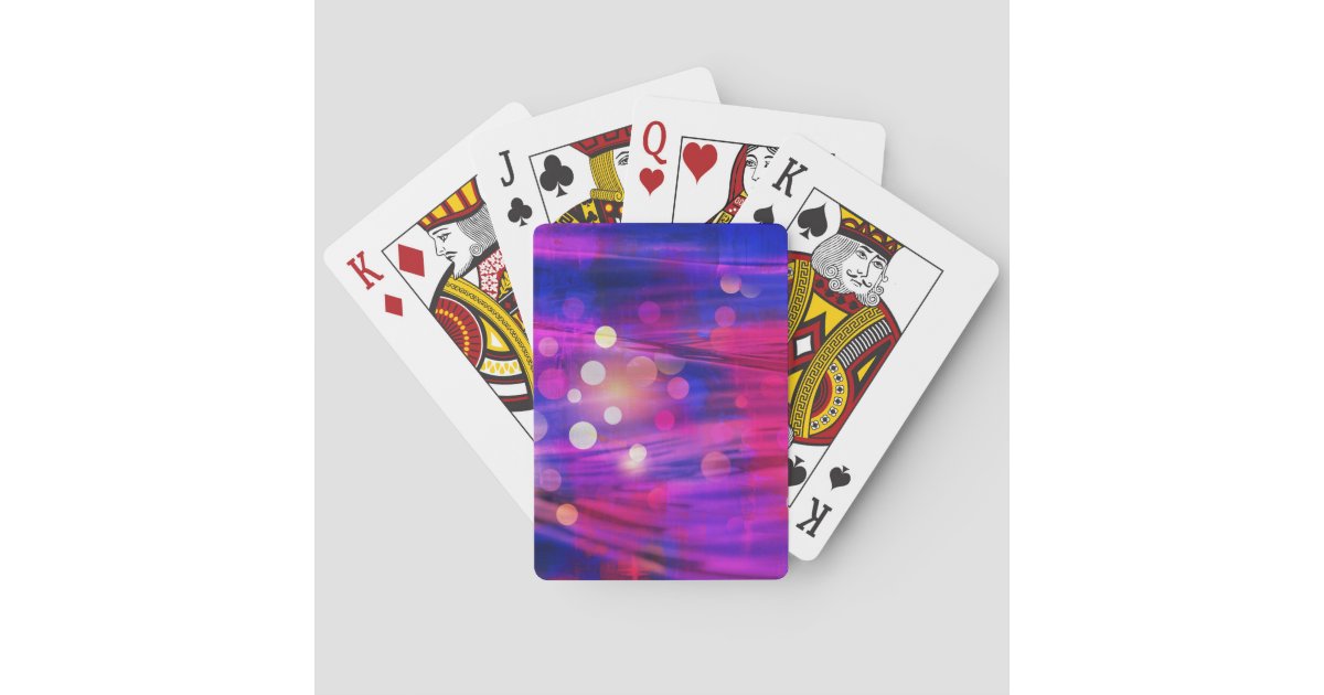 Design Your Own Custom Playing Cards Template Zazzle