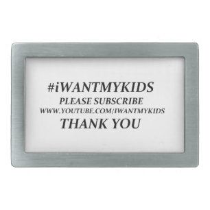Design Your Own custom rectangular belt buckle