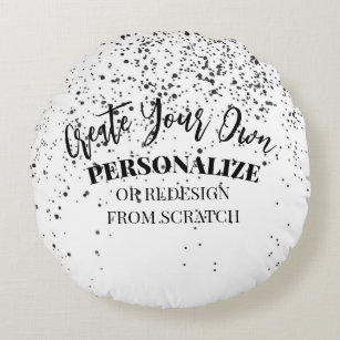 Design Your Own Custom Round Pillow