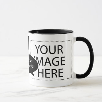 Design Your Own Custom Speech Bubbles Coffee Mugs