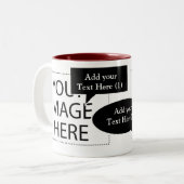 Design Your Own Custom Speech Bubbles Coffee Mugs (Front Left)