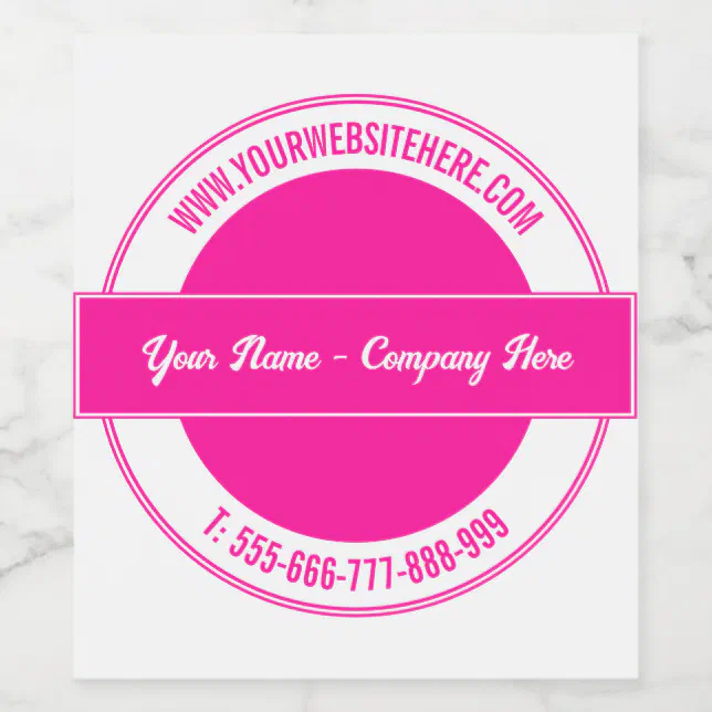 Bottle Label Example Text Design Your Own Custom Text Bottle Labels Template | Zazzle