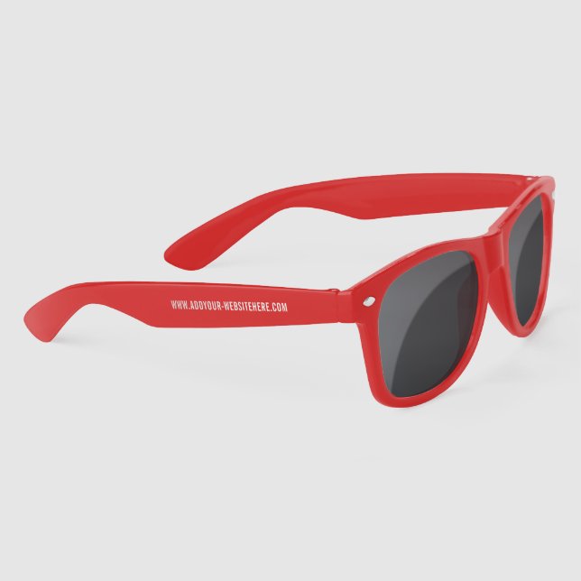 Design Your Own Custom Text Sunglasses Example (Right)