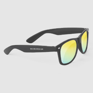 Design Your Own Custom Text Sunglasses Template