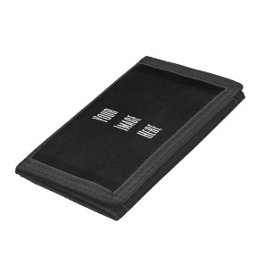 Design Your Own Custom Trifold Wallet