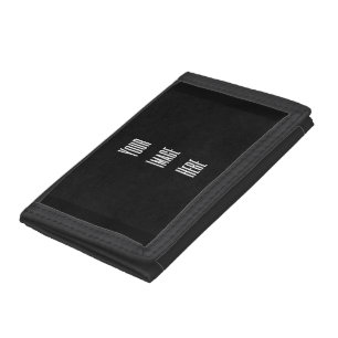 Design Your Own Custom Trifold Wallet