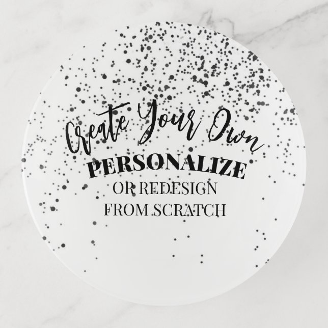 Design Your Own Custom Trinket Tray (Front)