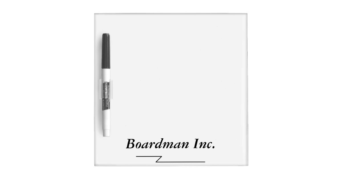 "Design Your Own" Dry Erase Board