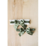 Design Your Own Embroidered Bridal Garter Set at Zazzle