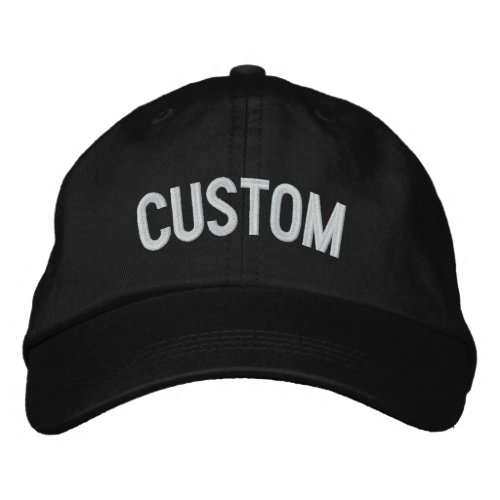 Design Your Own Embroidered Hat