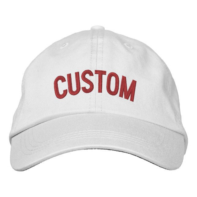 Design Your Own Embroidered Hat (Front)