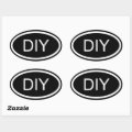 Design Your Own Euro Style Oval Sticker | Zazzle