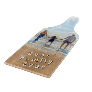 Design Your Own Family Photo Cutting Board Gift