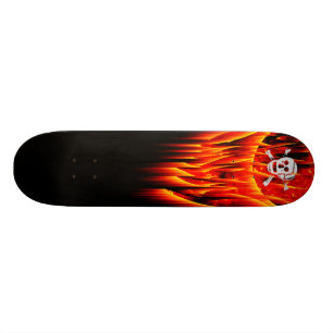 Design your own Flames Skateboard Deck