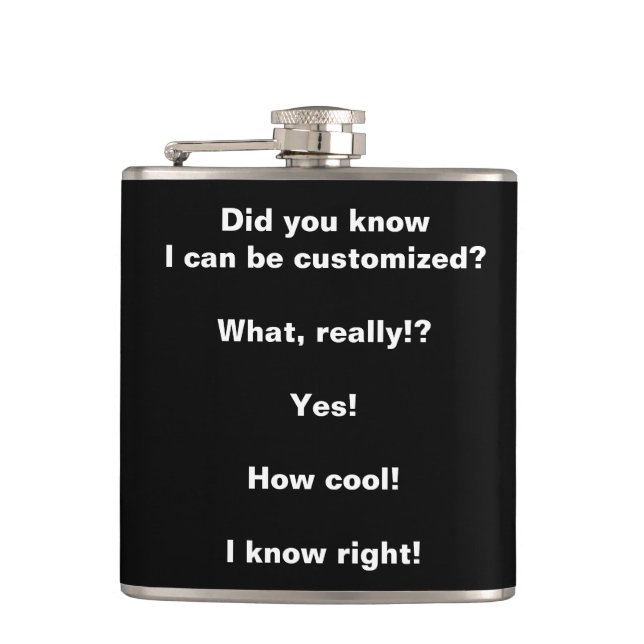 Design your own flask (Front)