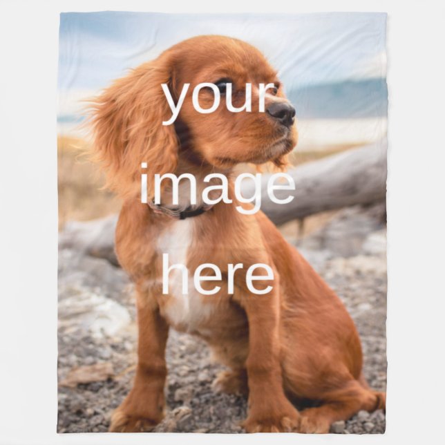 DESIGN YOUR OWN FLEECE BLANKET (Front)