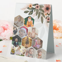 Design Your Own Floral 12 Photo Collage