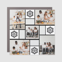 Design Your Own Floral 5 Photo Collage