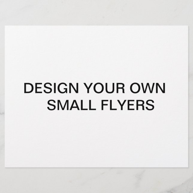 Design your own Flyers (Front)