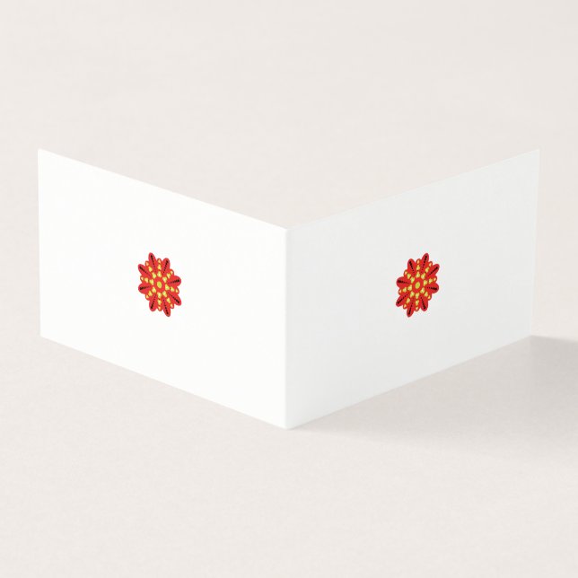 Design Your Own Folded Card | Custom Template (Outside)