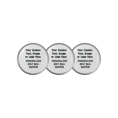 Design Your Own Golf Ball markers Personalized Golf Ball Marker