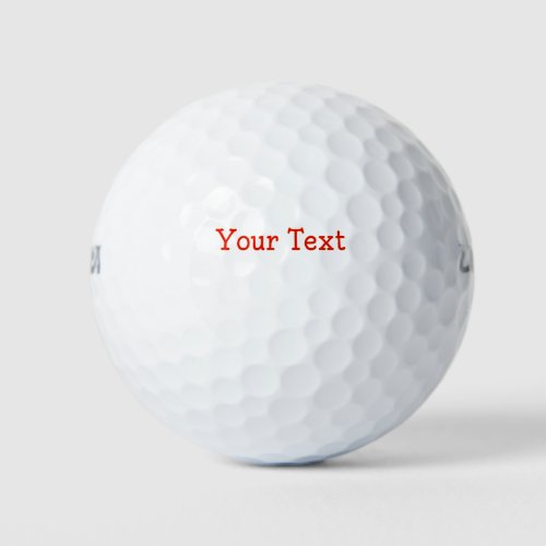 Design Your Own  Golf Balls