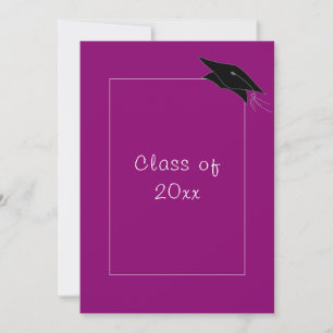 Design Your Own Graduation Invitation Template