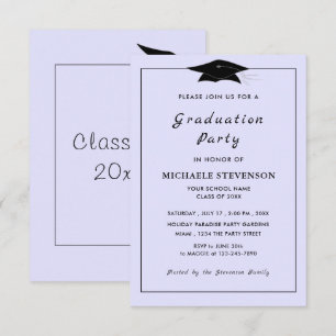 Design Your Own Graduation Invitation Template