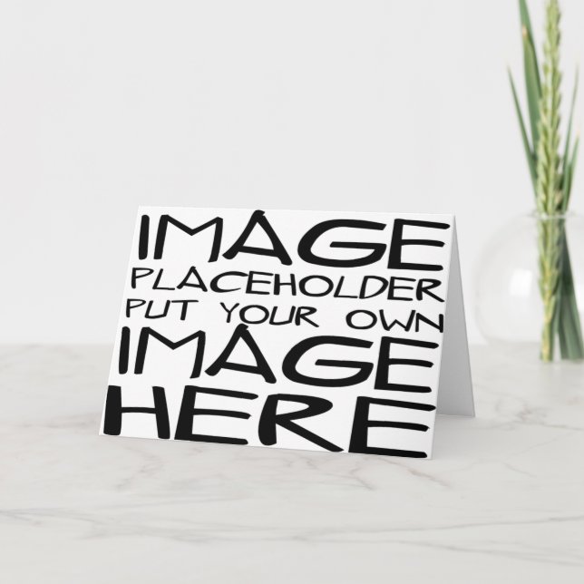 Design Your Own Greeting Card (Front)