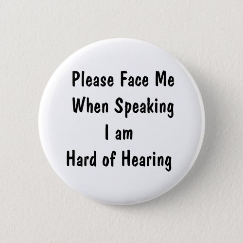 Design Your Own Hearing Loss Button