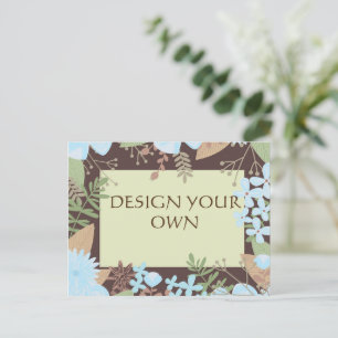 Design Your Own  Holiday Postcard