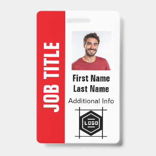 design your own id card, customized office badge