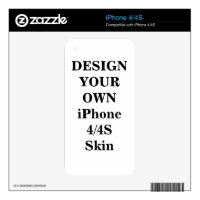 Design Your Own iPhone 4 / 4S Skin