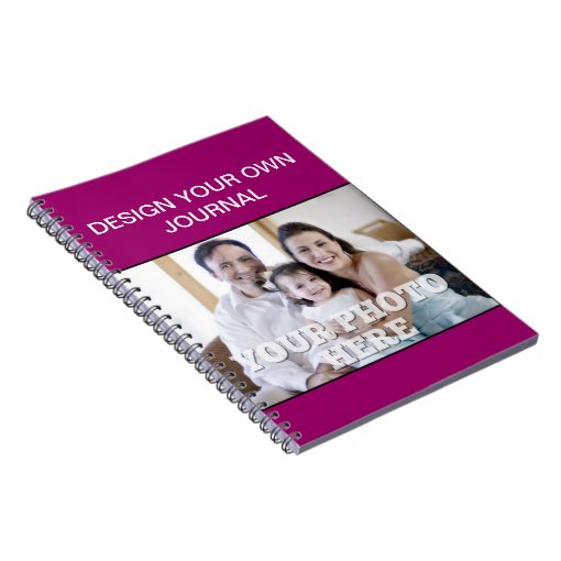 Design Your Own Journal Zazzle