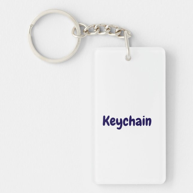 Design Your Own Keychain (Front)