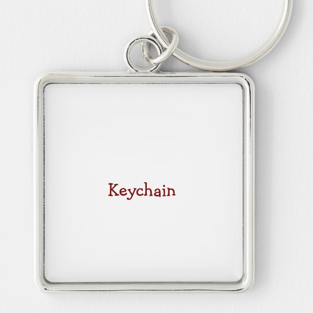 Design Your Own Keychain (Front)