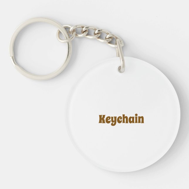 Design Your Own Keychain (Front)