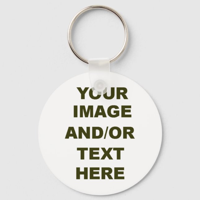 Design Your Own Keyring (Front)